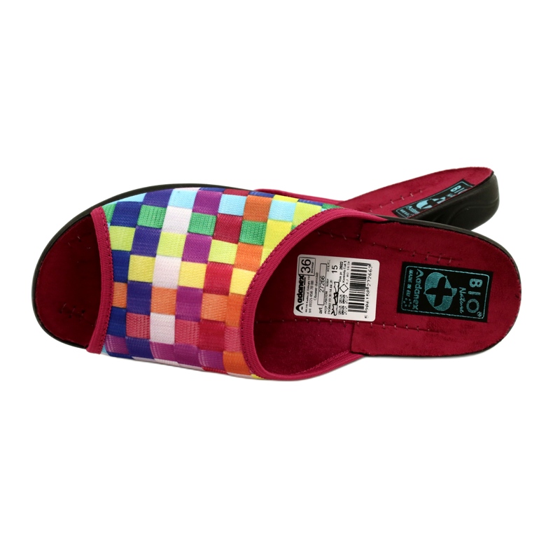 Chinelos Femininos Adanex 27266 SAK1 vermelho 5