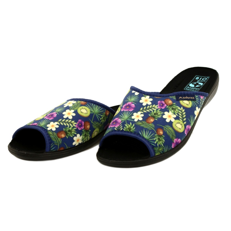Chinelos Chinelos Kiwi Adanex DIK2 Tęg. G1 / 2 26061 Azul marinho roxo azul-marinho multicolorido verde 3