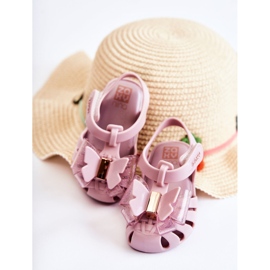 Sandálias infantis com velcro perfumadas ZAXY JJ385034 Roxo claro ['roxo'] 2