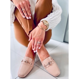 Mocassins femininos Tansy Khaki bege 1