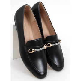 Mocassins femininos Gessa Black preto 1