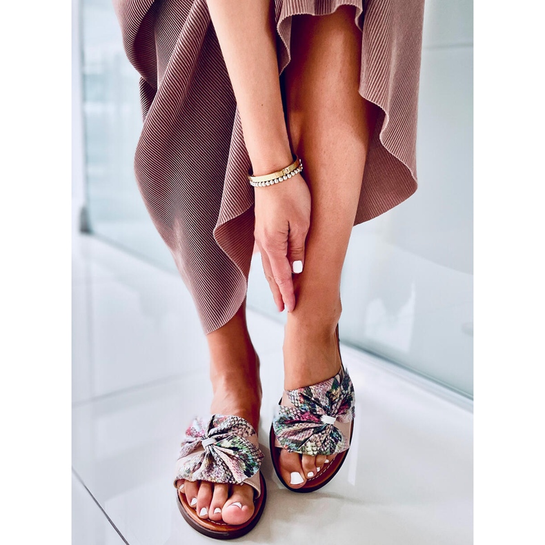 Chinelos femininos Vors rosa multicolorido 1 Chinelos femininos Vors rosa multicolorido 1