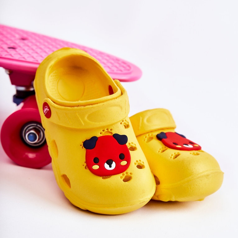 BEFADO S.A. Chinelos infantis Kroks Miś Befado 159X107 Amarelo 1