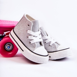 Sapatilhas Infantil Prata Alta Catrina 1