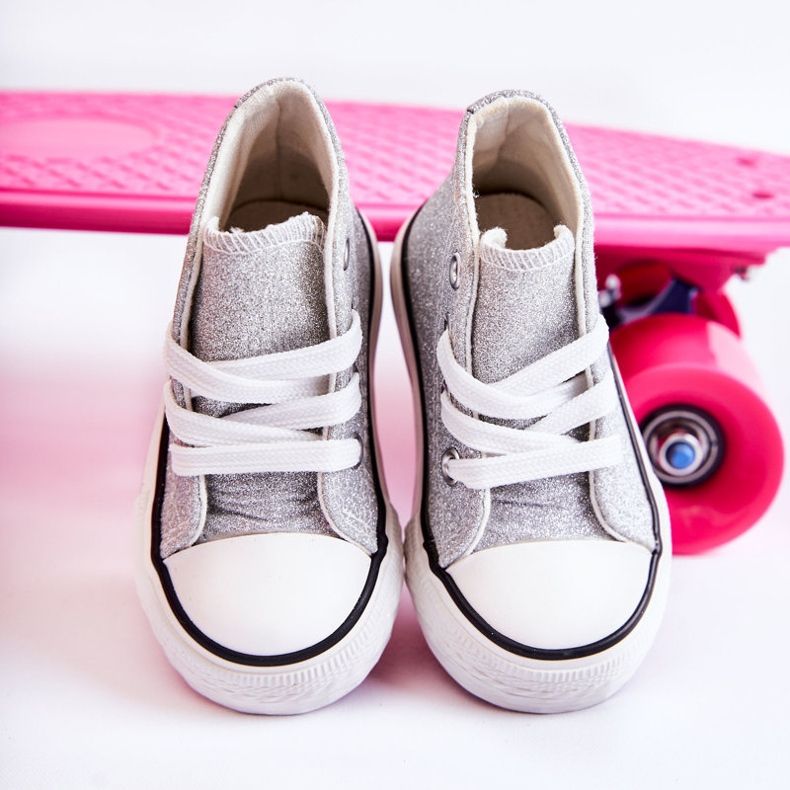 Sapatilhas Infantil Prata Alta Catrina 2