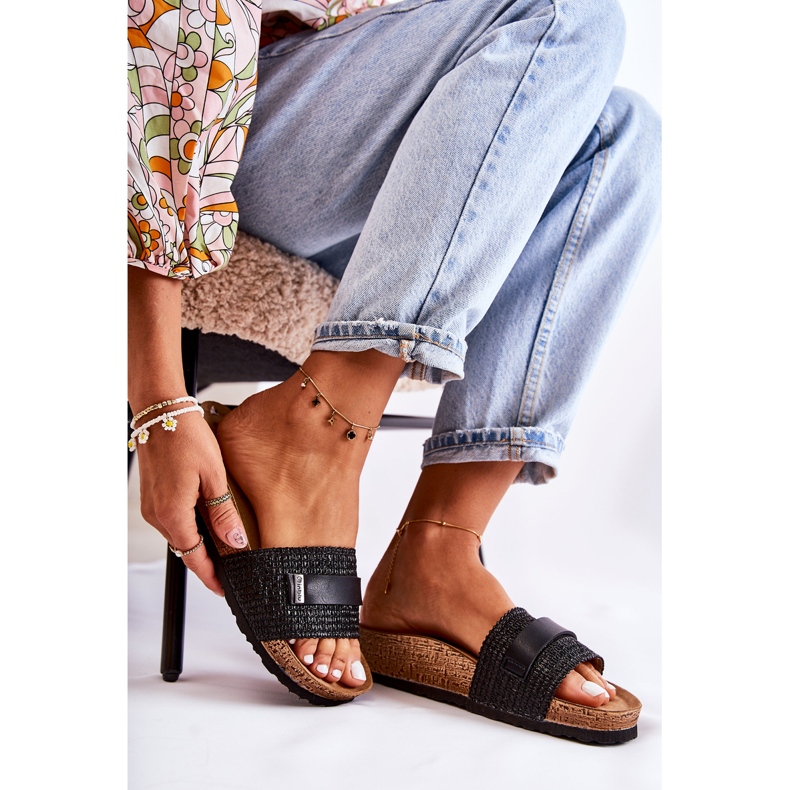 Chinelos Clássicos Femininos Inblu NM000025 Preto 1