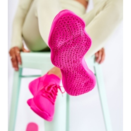 PS1 Tênis esportivo feminino fúcsia Dalmiro sem salto rosa 1