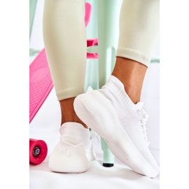 PS1 Tênis esportivo feminino branco Dalmiro slip-on 2