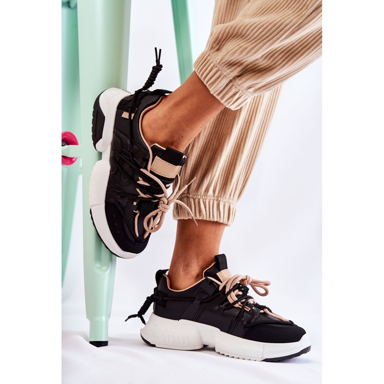 PM2 Tênis Feminino Sapatos Esportivos Preto Someday 1