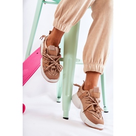 Sneakers Sport Shoes para mulheres Camel Someday marrom 1