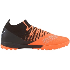 Chuteiras de futebol Puma Future Z 3.3 Tt M 106764 01 laranja laranjas e vermelhos 1