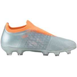 Chuteiras de futebol Puma Ultra 3.4 FG / AG Jr 106738 01 multicolorido tons de cinza 1