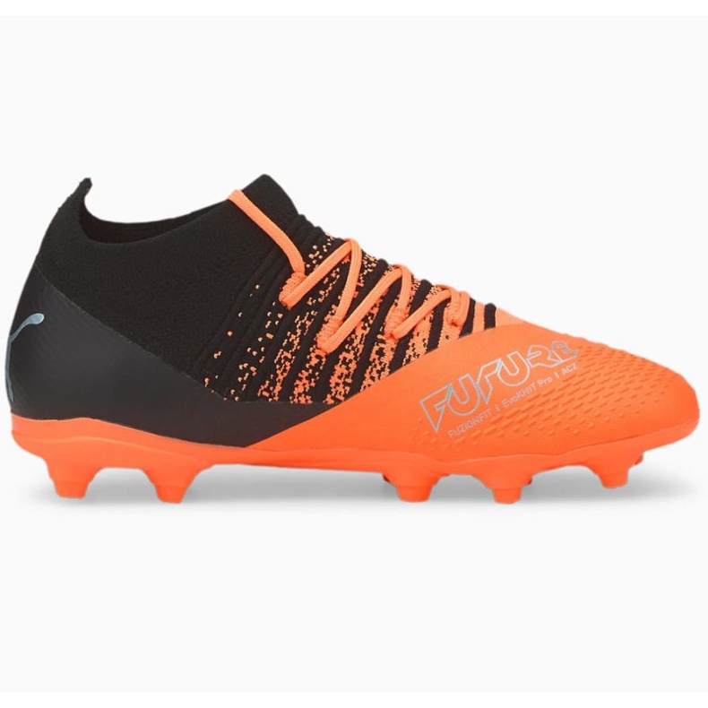 Chuteiras de futebol Puma Future Z 3.3 FG / AG Jr 106773 01 laranja laranjas e tintos 1
