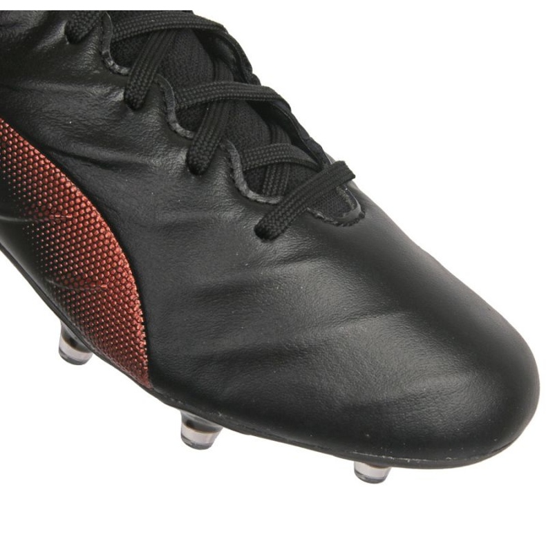 Puma King Platinum 21 FG / AG M 106478 04 chuteiras preto preto 1