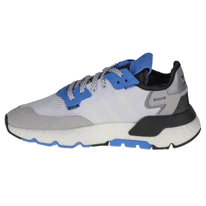 Tênis Adidas Nite Jogger Jr EE6440 azul cinza 1