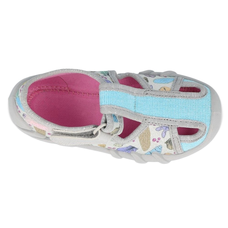 Calçados infantis Befado 190P098 azul cinza multicolorido 2