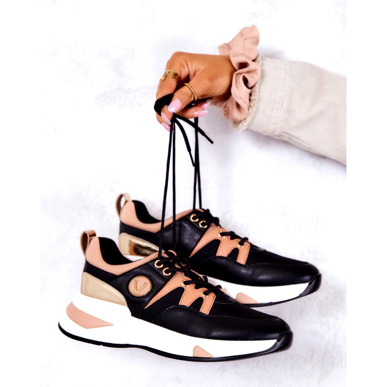 Vinceza Calçados Esportivos Femininos Tênis Preto 4