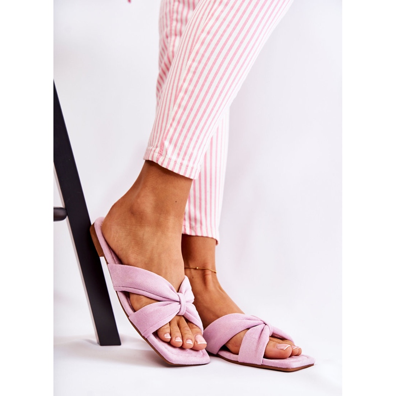 Chinelos femininos de veludo violeta claro baunilha céu tolet 1 Chinelos femininos de veludo violeta claro baunilha céu tolet 1