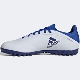 Chuteira Adidas X Speedflow.4 Tf M GW7531 multicolorido branco 1 Chuteira Adidas X Speedflow.4 Tf M GW7531 multicolorido branco 1
