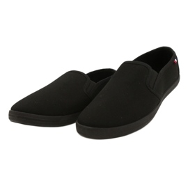 Tênis masculino Atletico Slip On WY18921 Preto 2