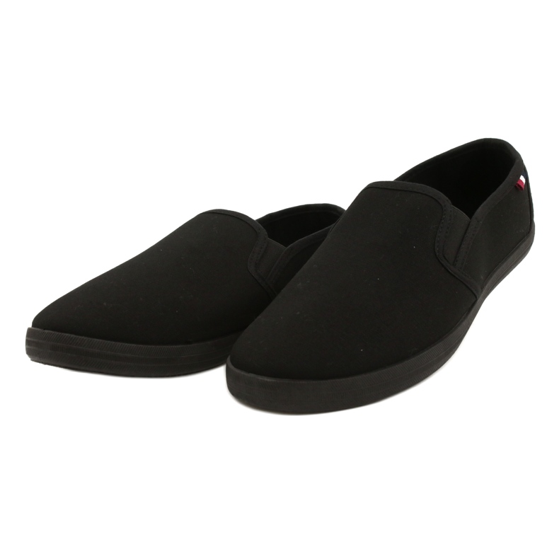 Tênis masculino Atletico Slip On WY18921 Preto 2
