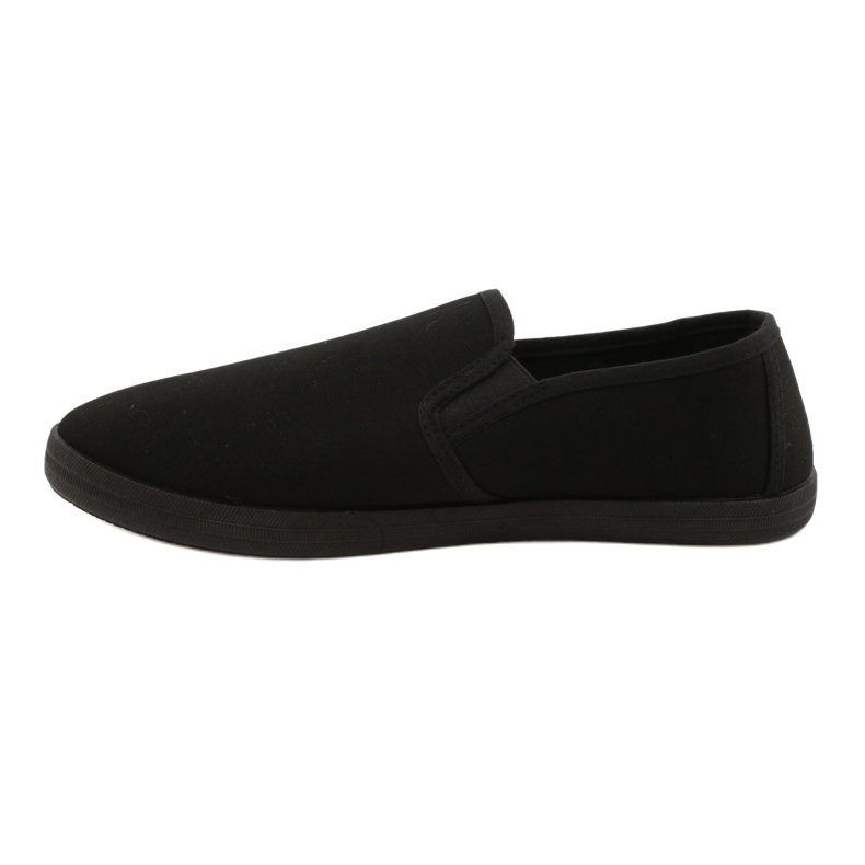 Tênis masculino Atletico Slip On WY18921 Preto 1