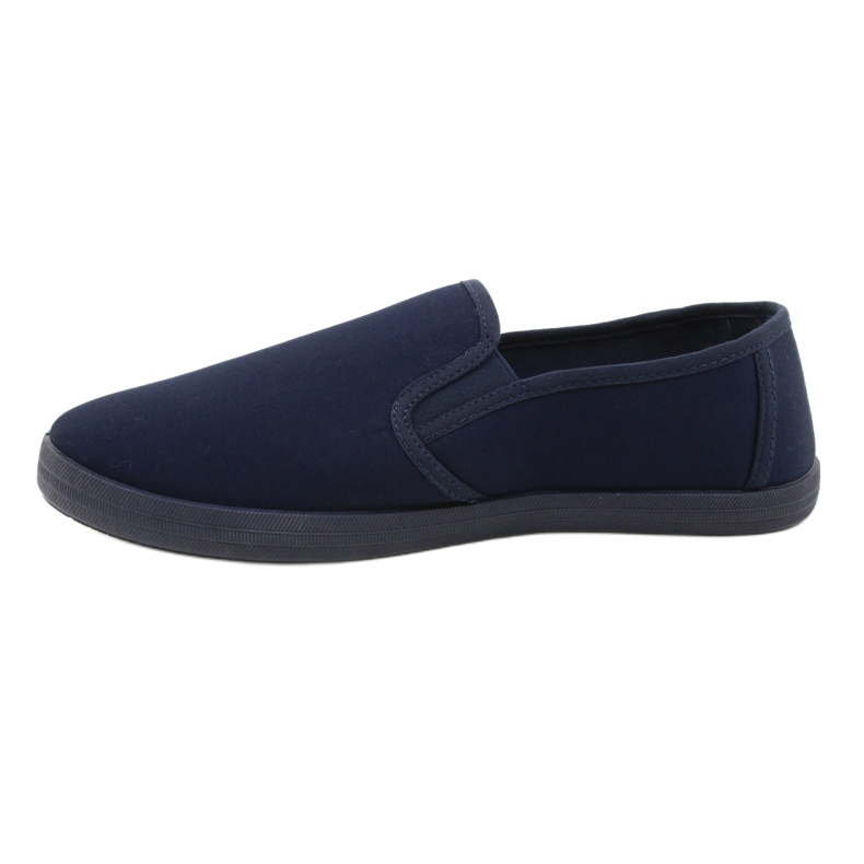 Tênis masculino Atletico Slip On WY18921 Azul Marinho 1