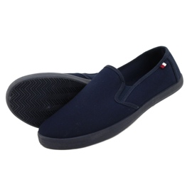Tênis masculino Atletico Slip On WY18921 Azul Marinho 4