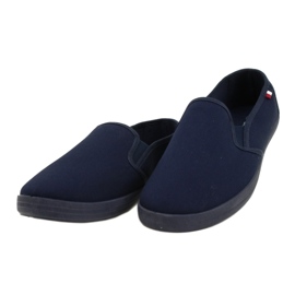 Tênis masculino Atletico Slip On WY18921 Azul Marinho 2