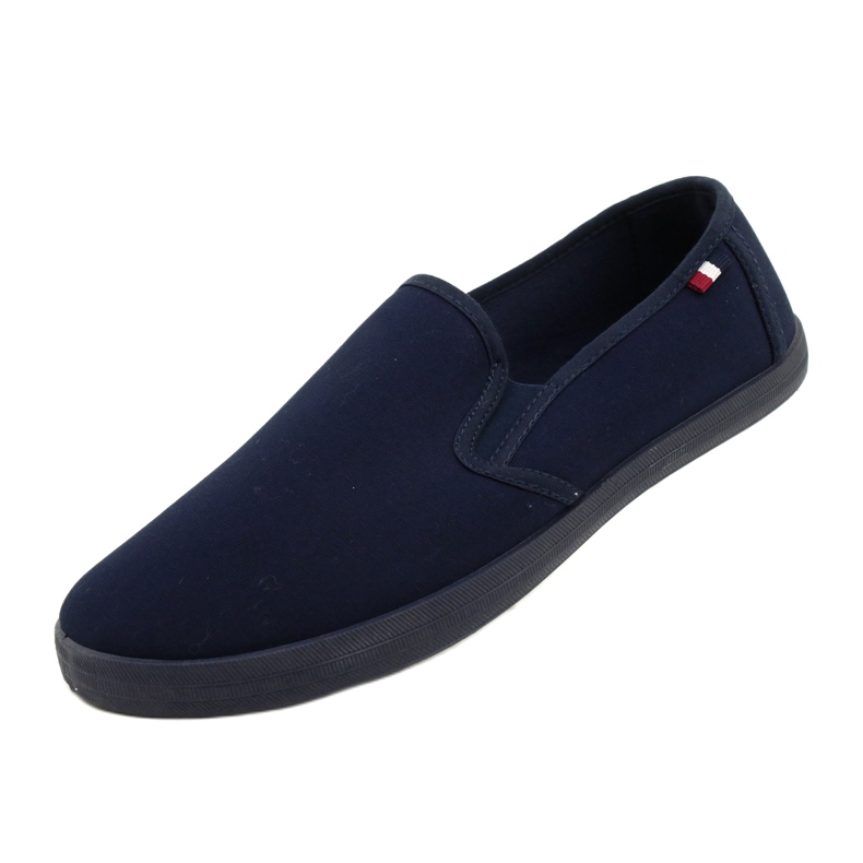 Tênis masculino Atletico Slip On WY18921 Azul Marinho 3