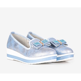 Taille bailarinas azuis infantis azul 1 Taille bailarinas azuis infantis azul 1