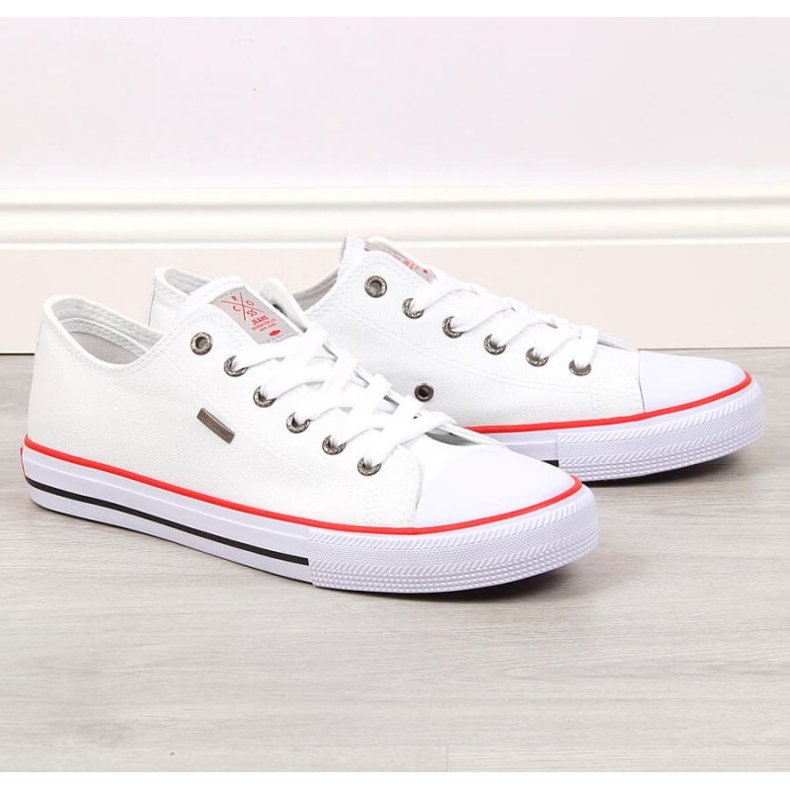 Tênis Low Cross Jeans M JJ1R4001C branco 1