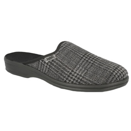 Calçado masculino Befado pu 089M417 preto cinza 1