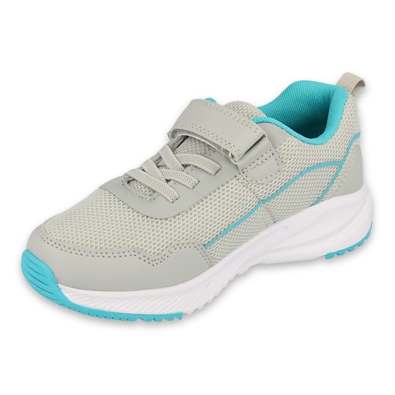 Calçado infantil Befado 516Y112 azul cinza 1