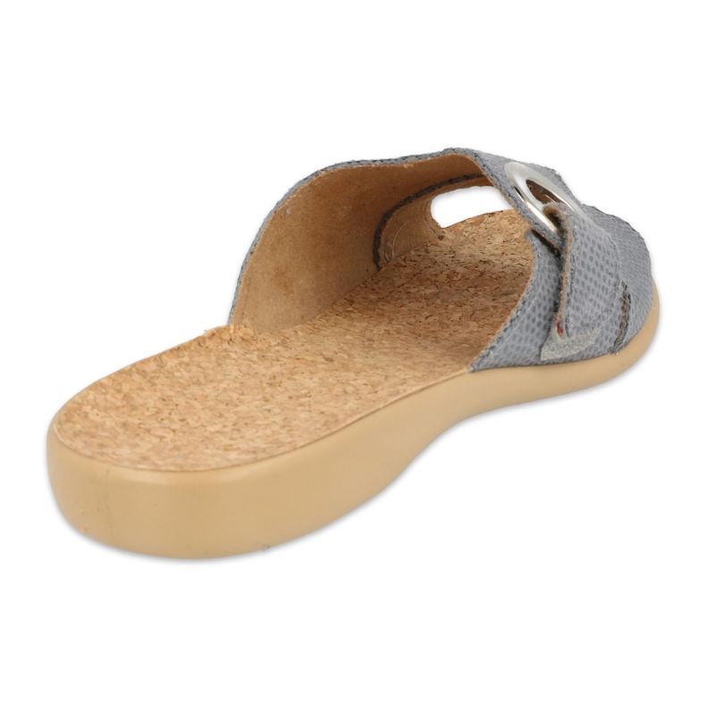 Calçado feminino Befado pu 265D023 cinza 2