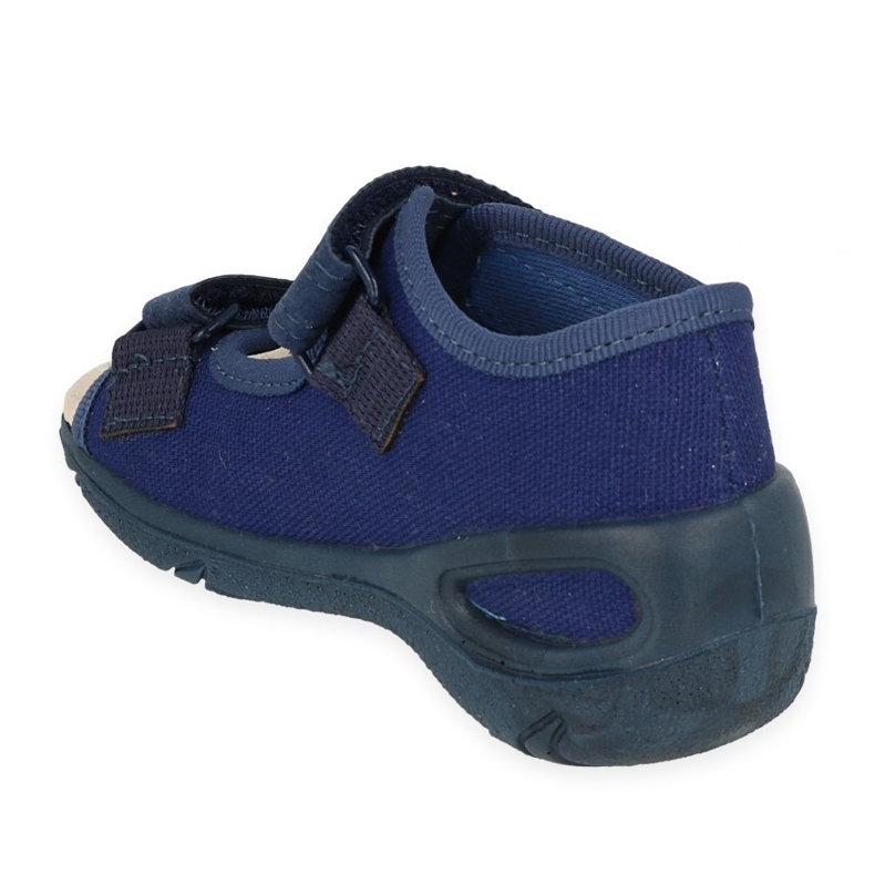 Sapatos infantis Befado pu 065X170 azul marinho azul 2