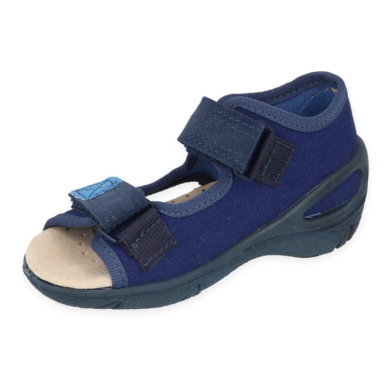 Sapatos infantis Befado pu 065X170 azul marinho azul 1