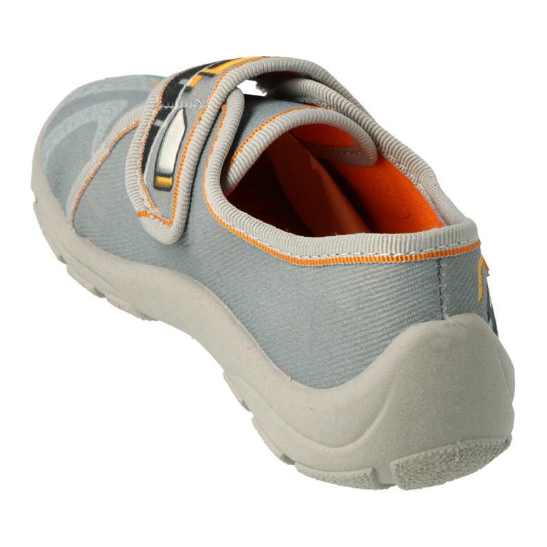 Calçados infantis Befado 009X015 preto cinza amarelo 2