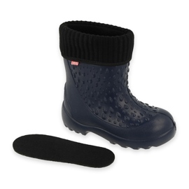 Calçados infantis Befado galosh-garnet 162P201 azul marinho 2