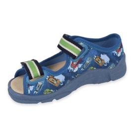 Slippers infantil Befado Inserir 869x163 azul 1
