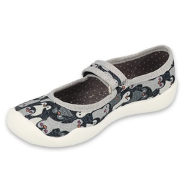 Slippers infantis de Befado 114x463 cinza 1