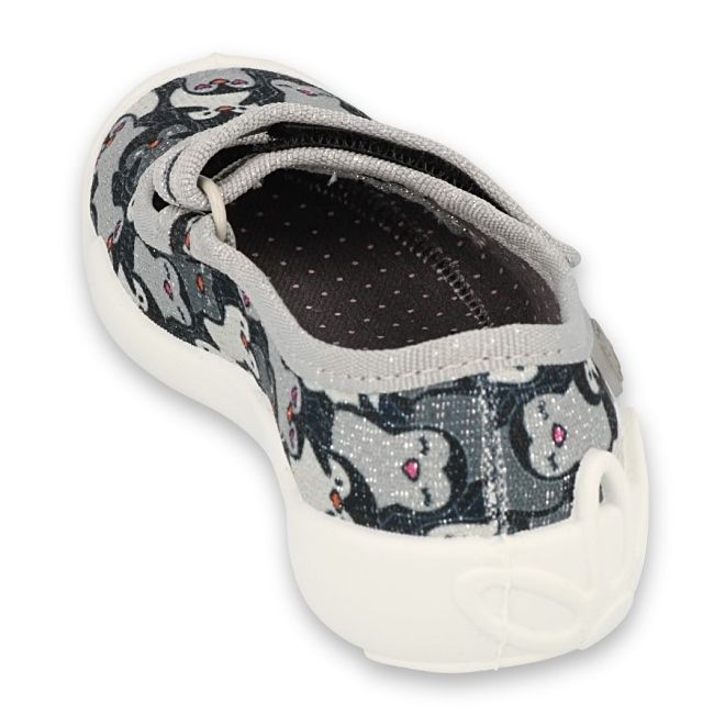 Slippers infantis de Befado 114x463 cinza 2