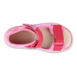 Calçado infantil amarelo Befado 342P021 rosa 1