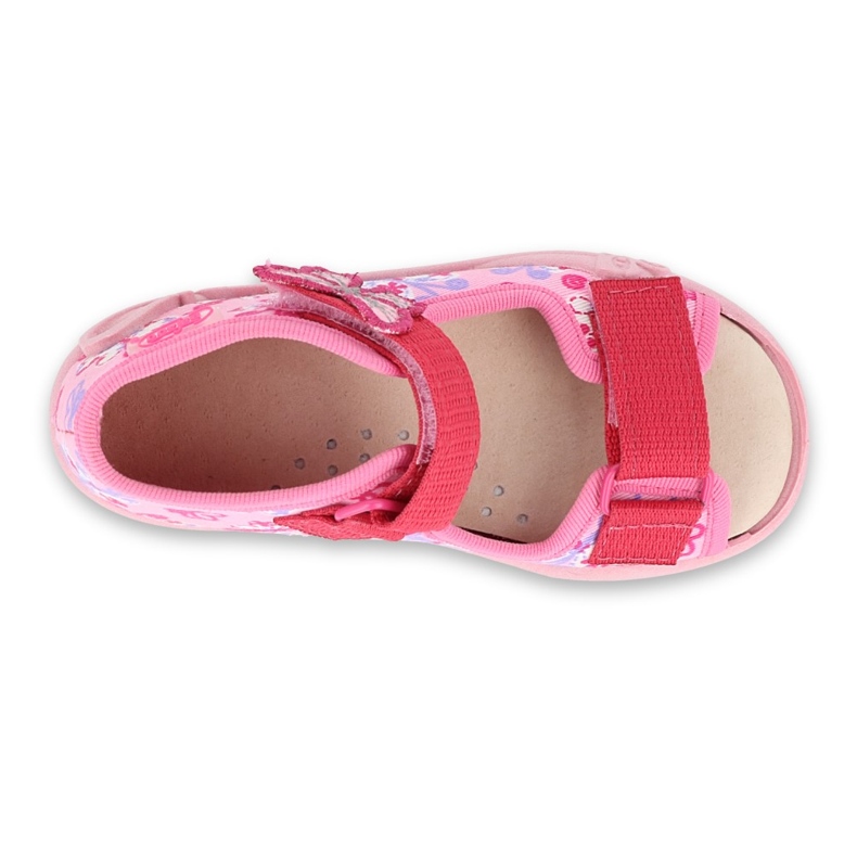 Calçado infantil amarelo Befado 342P021 rosa 1