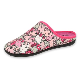 Sapatos femininos Befado 155D201 rosa 1