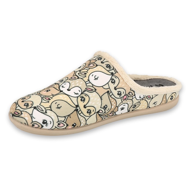 Sapatos femininos Befado 155D203 bege 1