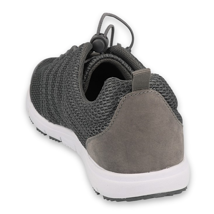 Sapatos femininos Befado 517D001 cinza 2