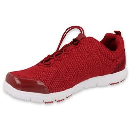 Sapatos femininos Befado 517D003 vermelho 1