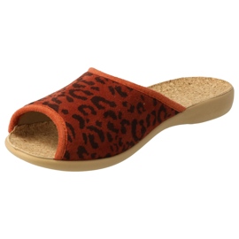 Sapatos femininos Befado pu 254D127 marrom 1