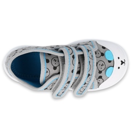 Calçados infantis Befado 212P073 preto azul cinza 2